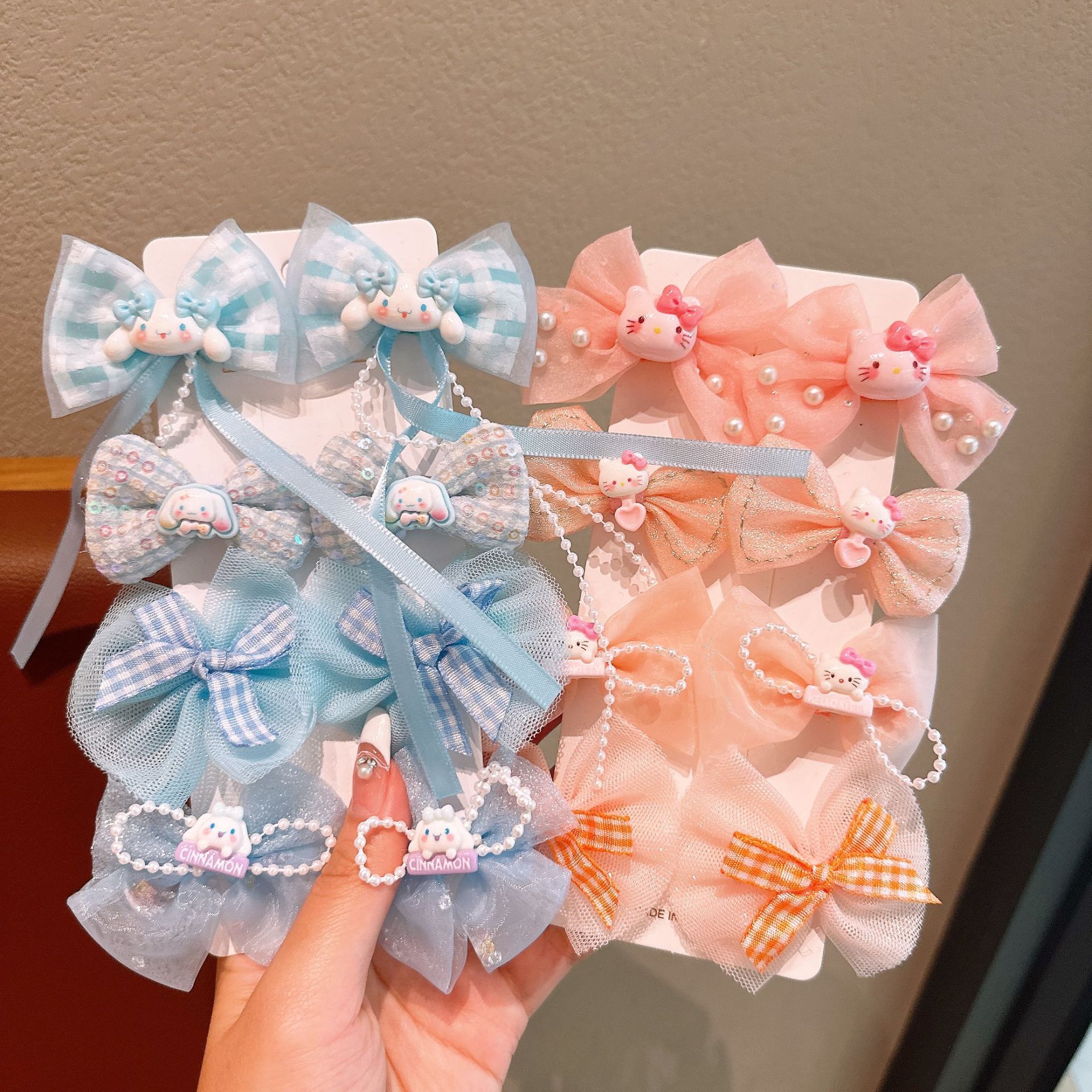 Joyas para el cabello de bebé princesa arco de mariposa tarjeta de cabello de niña pequeña caricatura lateral rotura abrazadera de cabello Sanliou abrazadera de cabello para niños