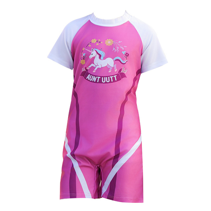 trajes de baño para niños, princesas de dibujos animados, unicornios, trajes de baño especiales para niños pequeños, medianos y grandes.
