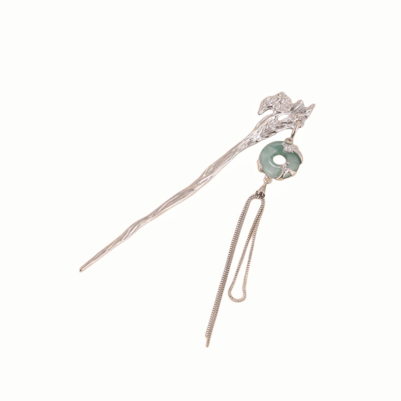 Verano nuevo estilo antiguo horquilla dulce perla con incrustaciones tocado paso sacudida palillos populares updo estilo antiguo accesorios para el cabello