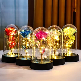 鲜花花艺制品;金箔花;仿真花
