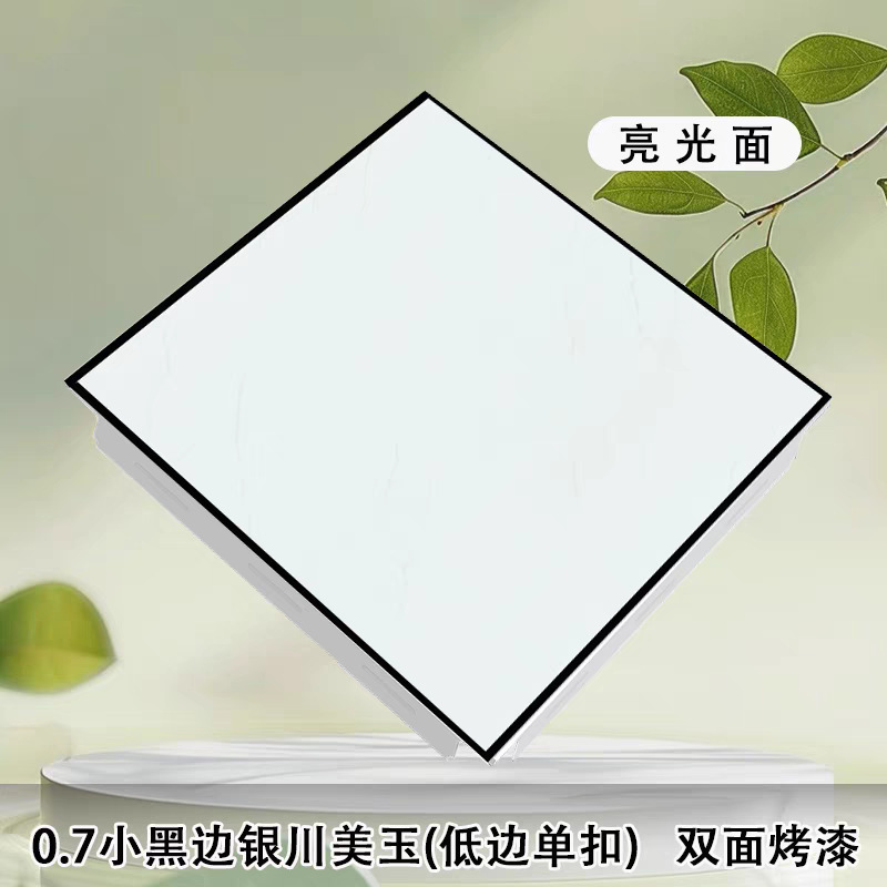 工装集成吊顶铝扣板双面烤漆天花板厨房卫生间工程铝扣板源头直供|undefined