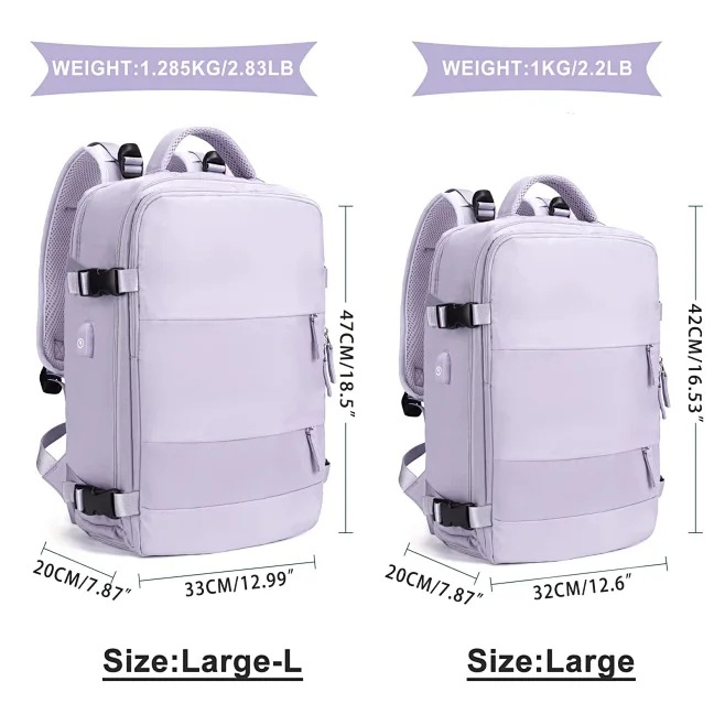 Liquidación venta caliente transfronteriza gran capacidad impermeable al aire libre Oxford tela seca y húmeda separada bolsa de viaje hombro multifunción mochila