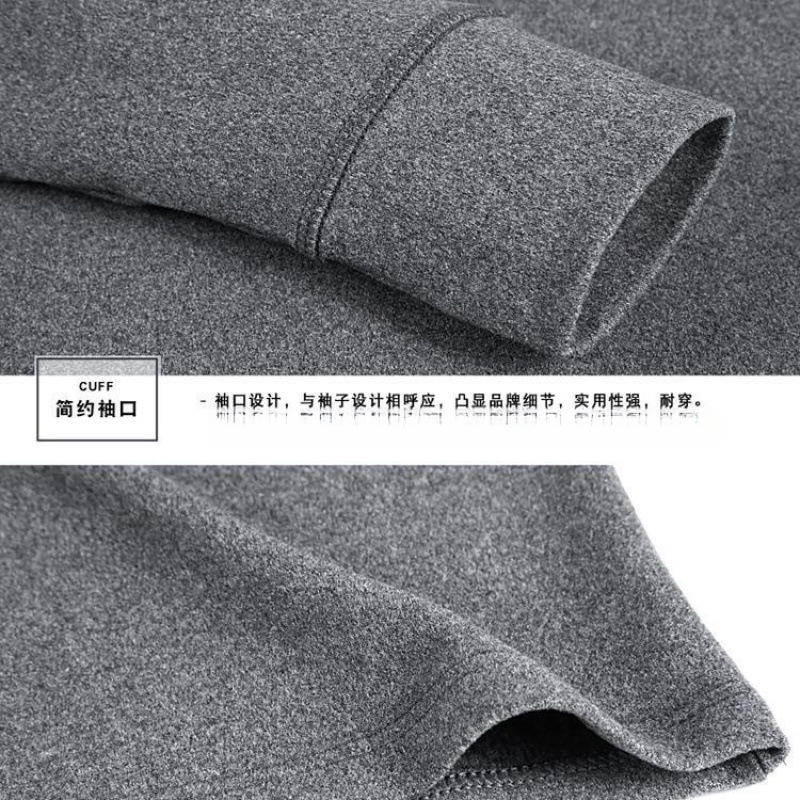 열 속옷 남성용 세트 양면 벨벳 바닥 셔츠 두껍게 자체 가열 일정한 온도 가을 옷 세트 겨울 가을 바지
