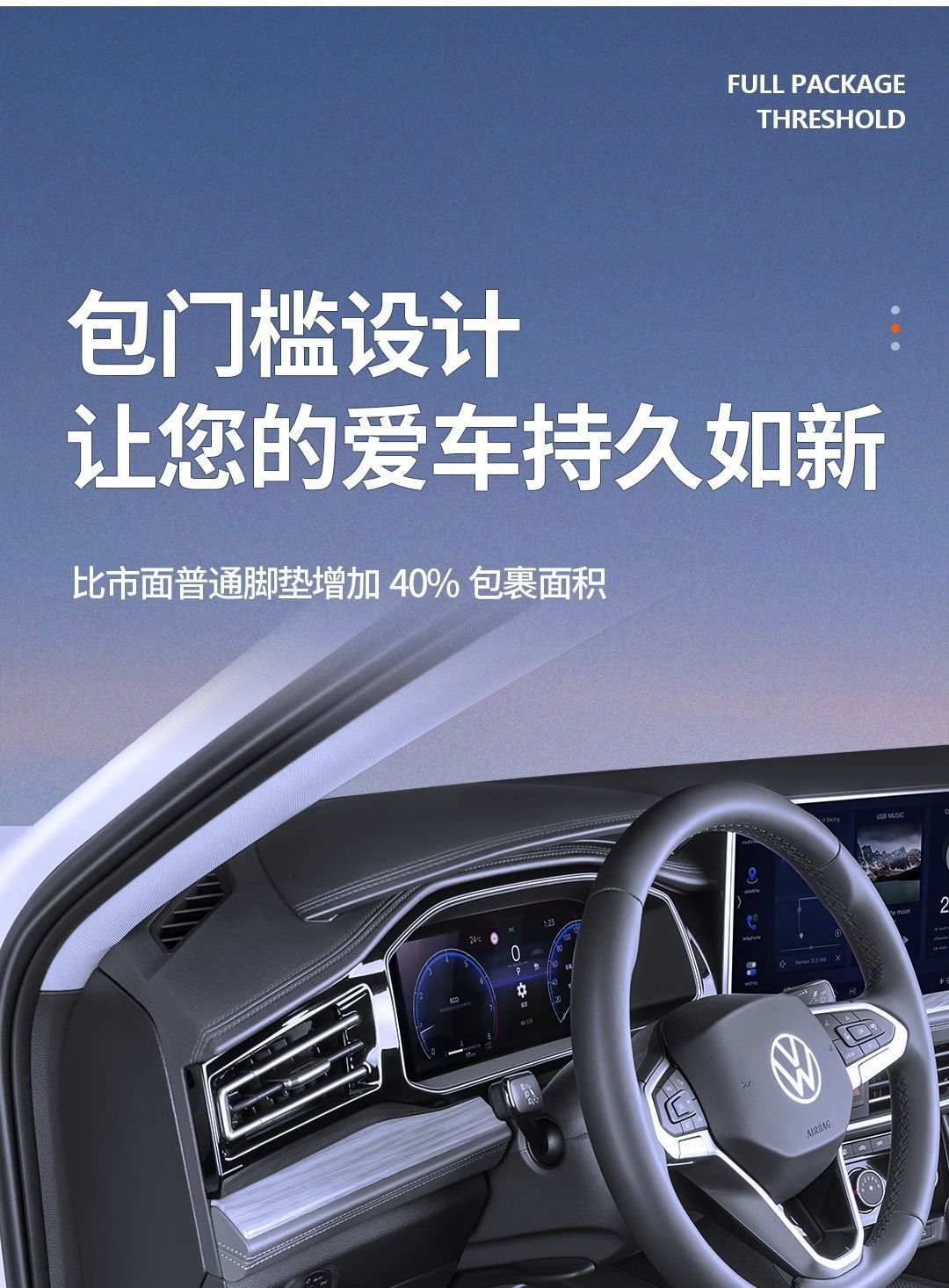 Geely Binyue L Special Binyue Pro/Binyue Cool Fully Surrounded Original Threshold Tpe Car Floor Mats