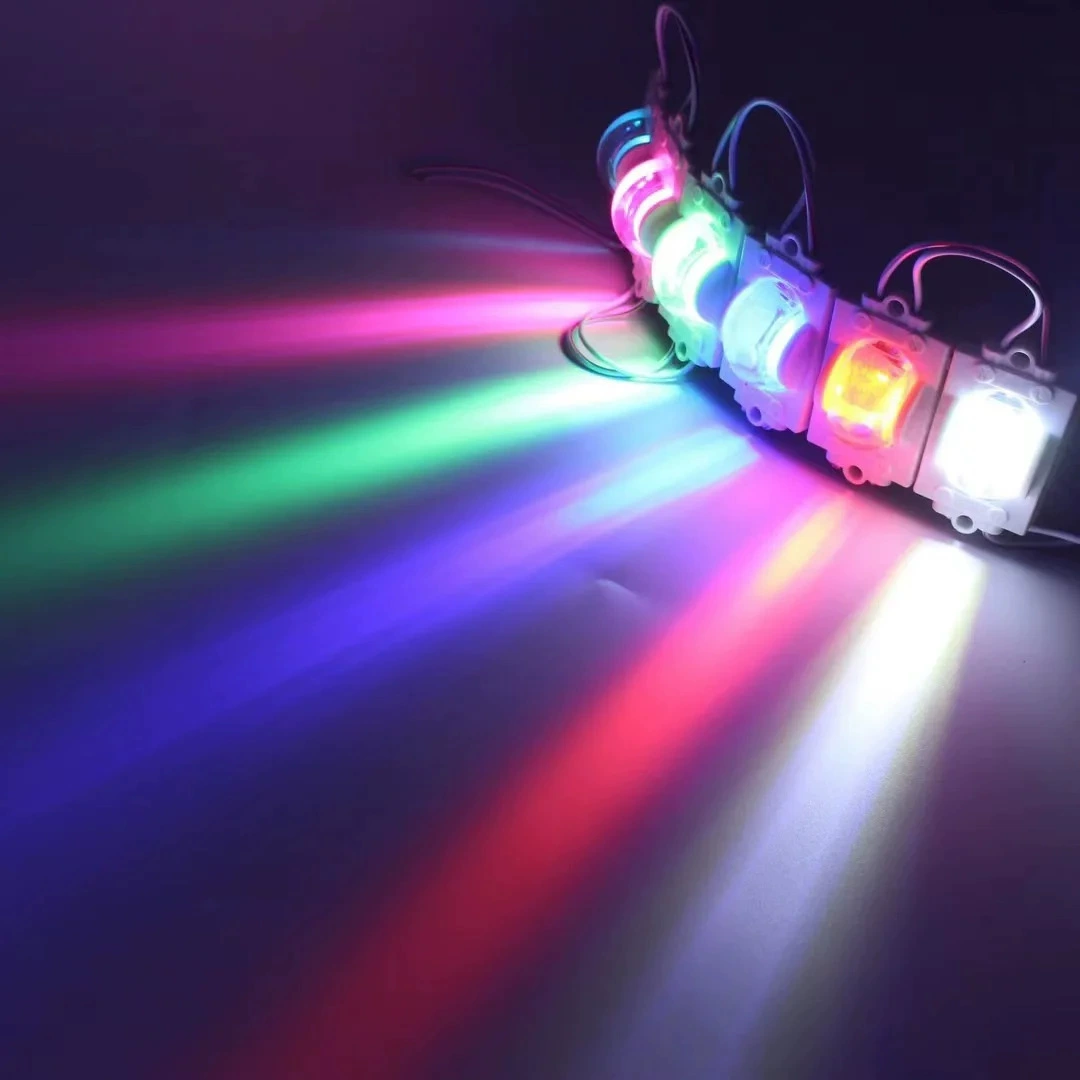 Высокоблестящая RGB-колесная бровная световая модуля 2835LED модуль 12V1.2W водостойкая IP67 задний фонарь грузовика боковой свет