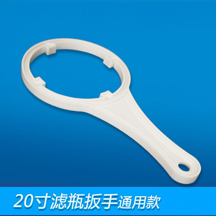 20 pulgadas filtro purificador de agua de la botella llave universal nuevo material de los PP anti-rotura de la manija de apertura de la botella de filtro del hogar