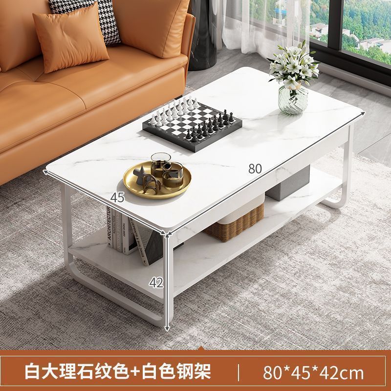 업그레이드된 흰색 대리석 패턴 색상 80*45*42cm-