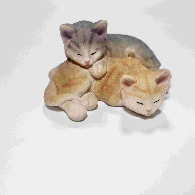模擬動物猫と犬樹脂装飾品家の装飾中庭クロスボーダークリエイティブギフトかわいい既製工芸品|undefined