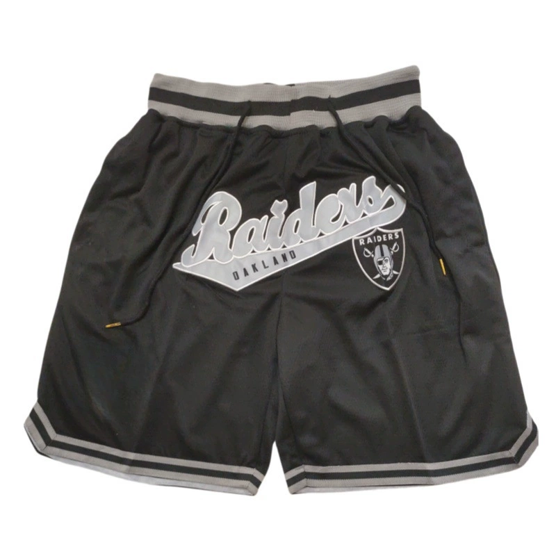 Шорты (JD) в стиле MLB/NFL, с вышитыми логотипами, лёгкие и дышащие, S–XXL