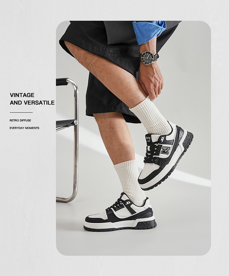 Giày sneaker nam tăng chiều cao đế dày phong cách thể thao đa năng — 619 Trắng Xanh chi tiết 13