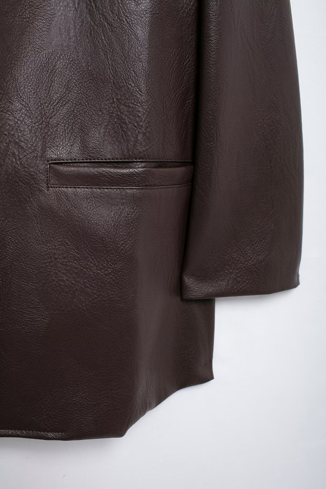 Abbigliamento da donna autunno e inverno nuovo alla moda semplice vecchio stile giacca in pelle_voghion.com