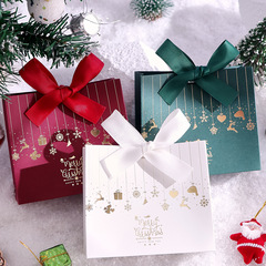Merry Christmas糖果盒圣诞节礼品包装盒简约时尚礼品袋跨境热卖