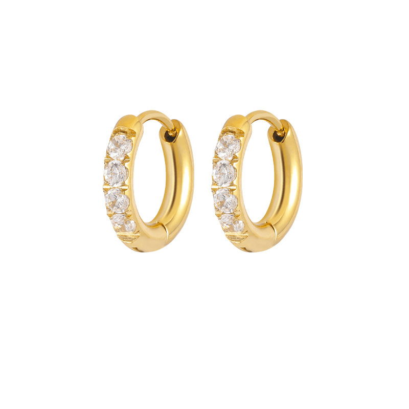 2.5*8mm 금 (한 쌍)