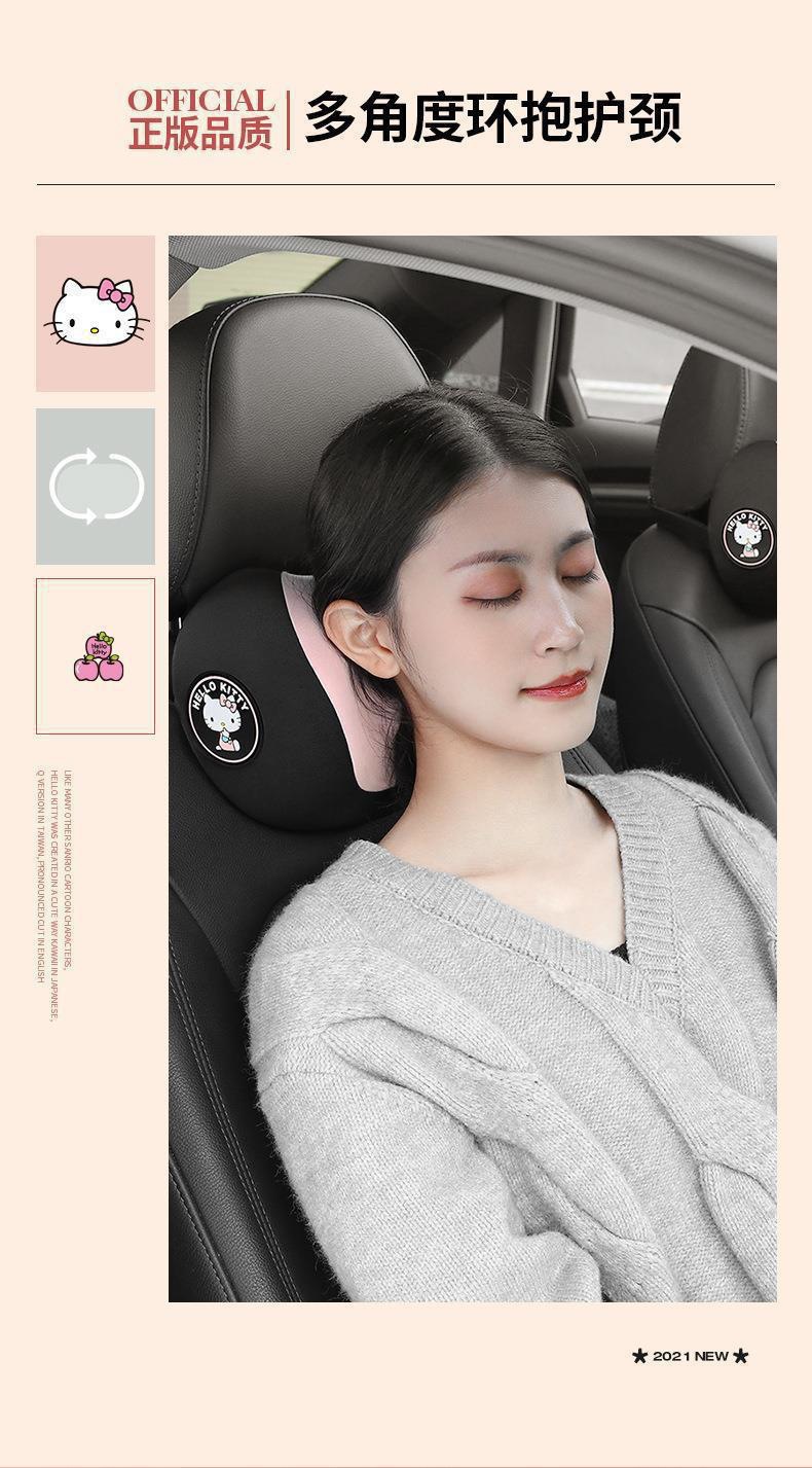 Directly Supplied from the Manufacturer, Car Headrest, Neck Pillow, Car Cushion, Cartoon Cute Girl Lumbar Support Seat Pillow