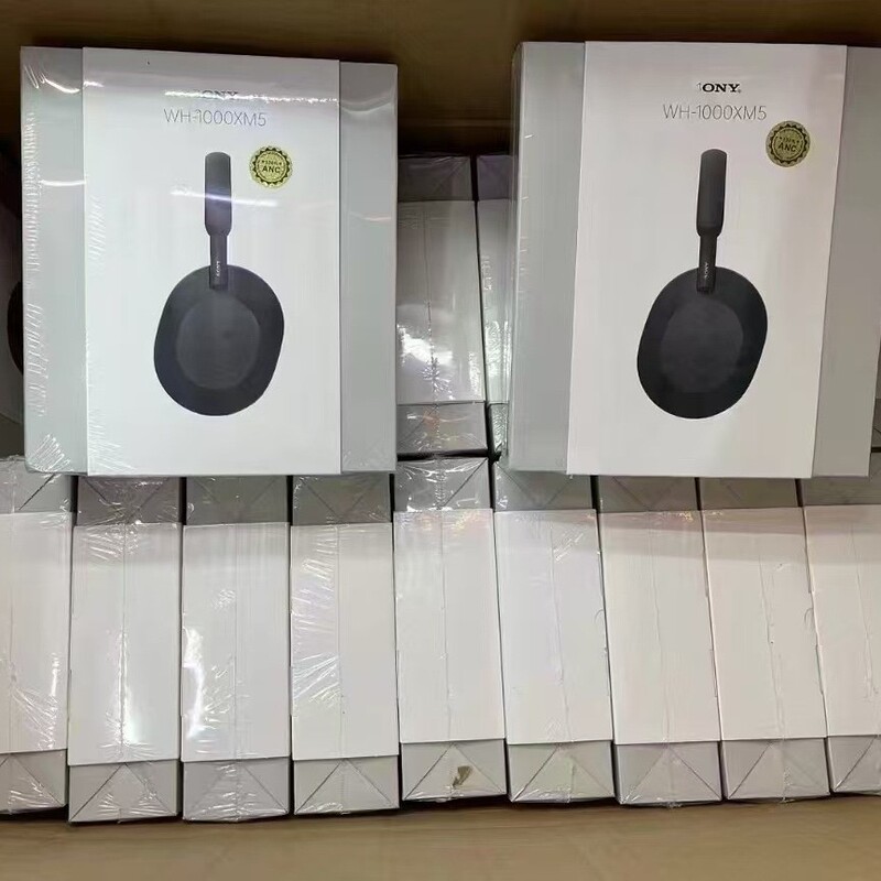 Cross-Border Exclusive Supply of Wh-1000Xm5 Over-Ear Noise-Cancelling Wireless Bluetooth Headphones with Leather Case, Wireless Sports Earphones