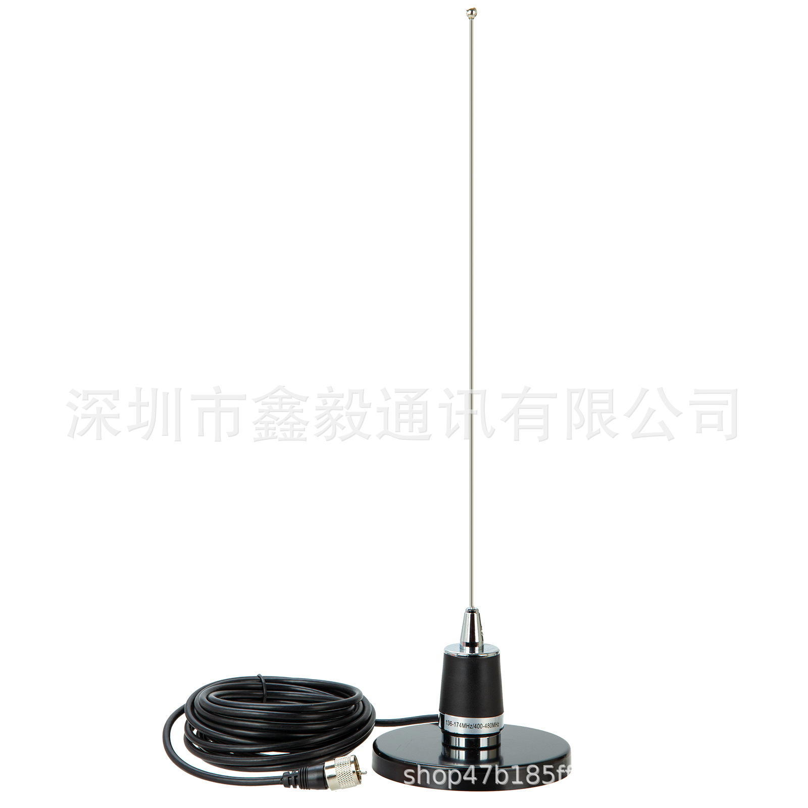 Nb120 plata 5 M NMO pequeña ventosa NMO coche antena traje coche walkie-talkie antena con ventosa combinación