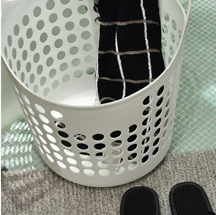 Household holed dirty clothes basket laundry basket plastic toy storage basket debris dirty clothes storage bucket basket storage basket