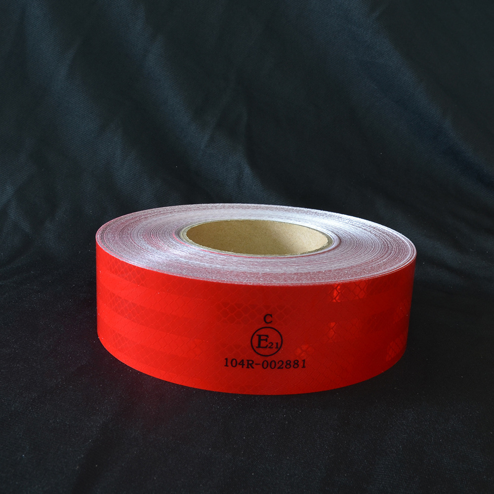 出口汽车反光条  ece反光警示胶带 ce1-104R车用反光贴直销