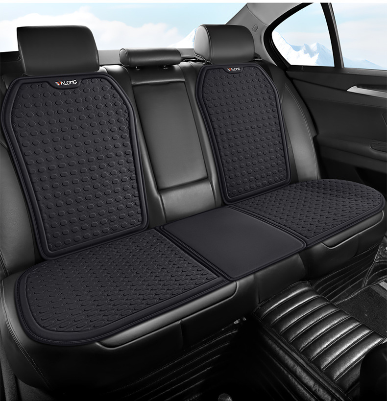 Amazon Summer Car Cooling Pad Single Piece Gel Seat Cushion Breathable Silicone Cooling Car Seat Cushion Multi-Piece Seat Cushion Cover