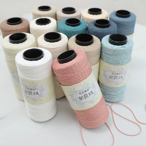 Шерстяная плетеная сумка, шапка, подушка, DIY, 1.5мм, из хлопка и льна