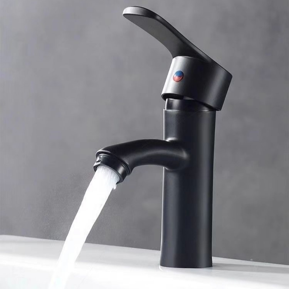 Grifos de lavabo caliente y frío, grifos de brazo robótico rotativos, cocina, baño, lavabo facial, grifos