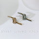 Chanel Style Shaped Knot Metal Button Bright Gold Bright Silver High Decorative Buckle Cardigan Sweater Coat Small Button