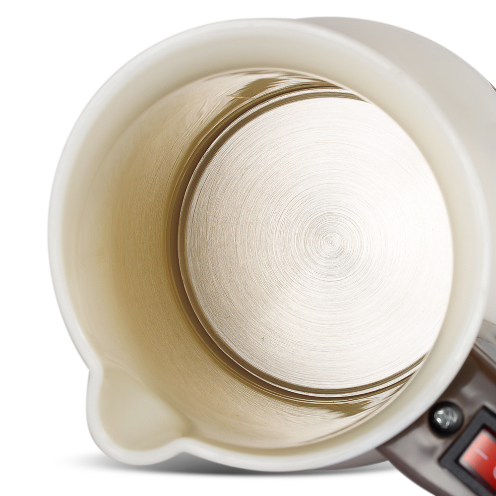 R151 Caffettiera elettrica europea transfrontaliera Türkiye di piccola capacità mini a doppio strato in acciaio inossidabile a filo della mano_voghion.com