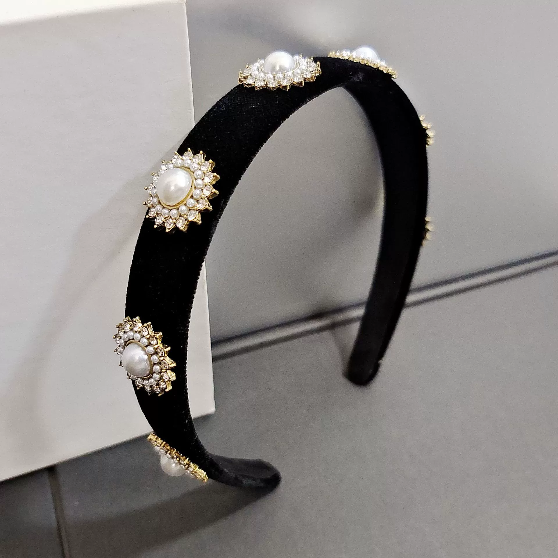 Ретро повязка на голову, сверло, черная hair accessory, стиль Chanel, 2022 год, интернет знаменитость, новая коллекция