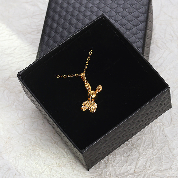 Cute Animal Stainless Steel Plating Pendant Necklace display picture 1
