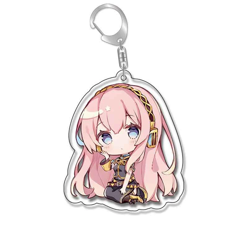 Keychain, acrylic high quality pendant, pack