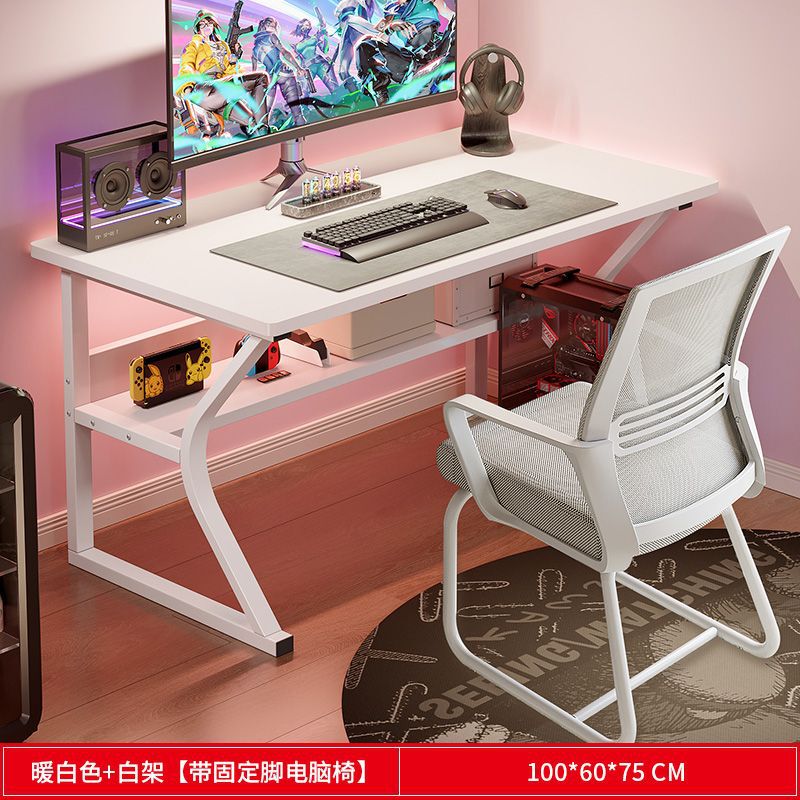 电脑桌台式竞桌家用学习桌简易学生书桌办公桌卧室工作台写字桌子|undefined