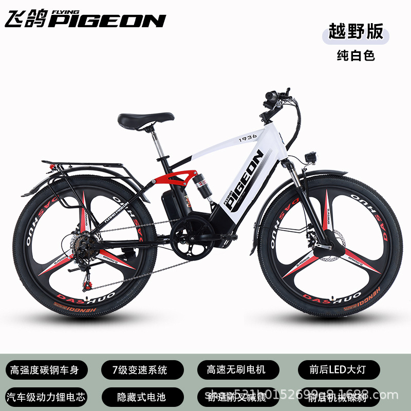 bicicletas eléctricas asistidas por paloma de litio bicicletas de montaña de alta duración para hombres y mujeres bicicletas de batería para adultos motocicletas de batería image 18