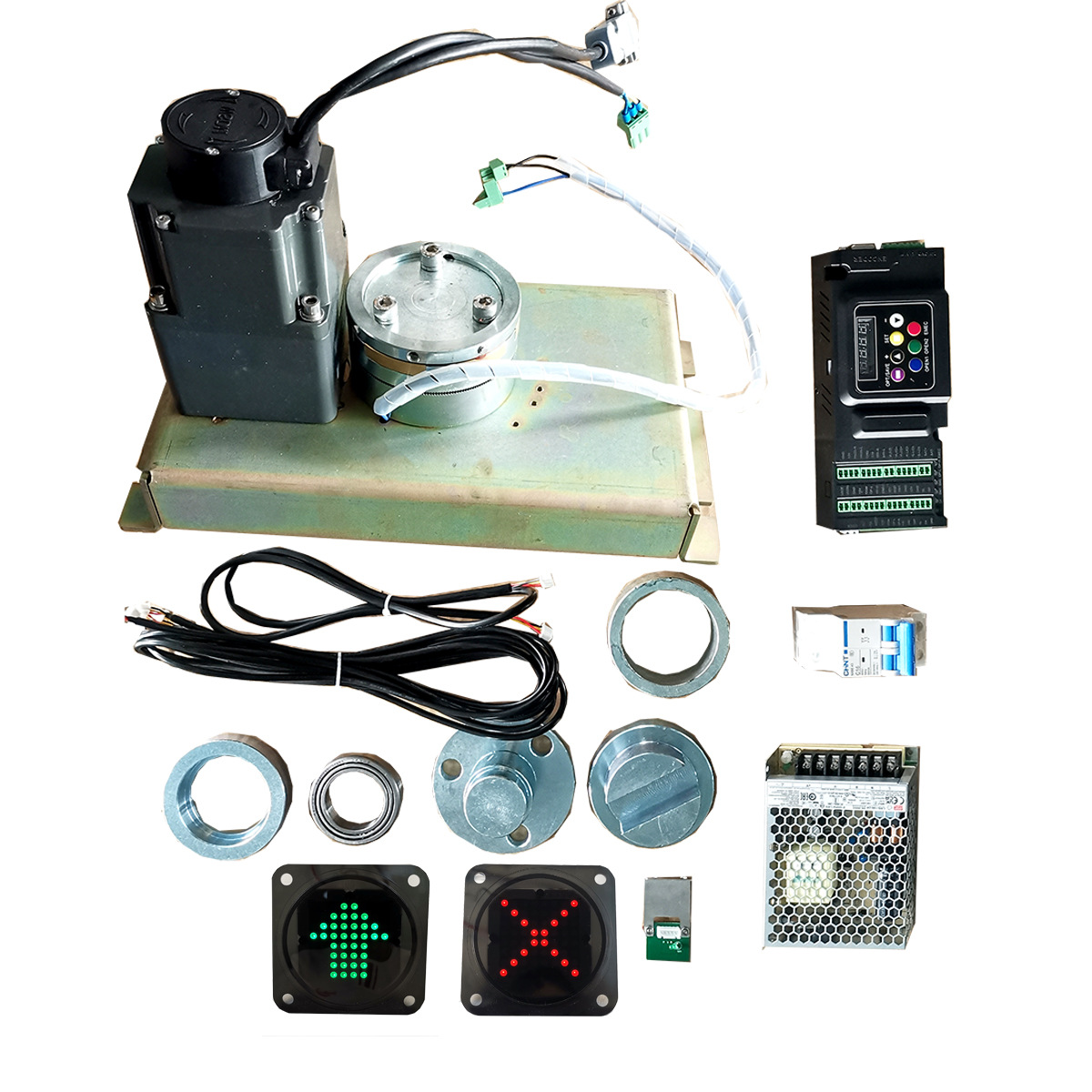 伺服全高转闸机芯自动复位多种模式可选明确通行指示设置通行时间