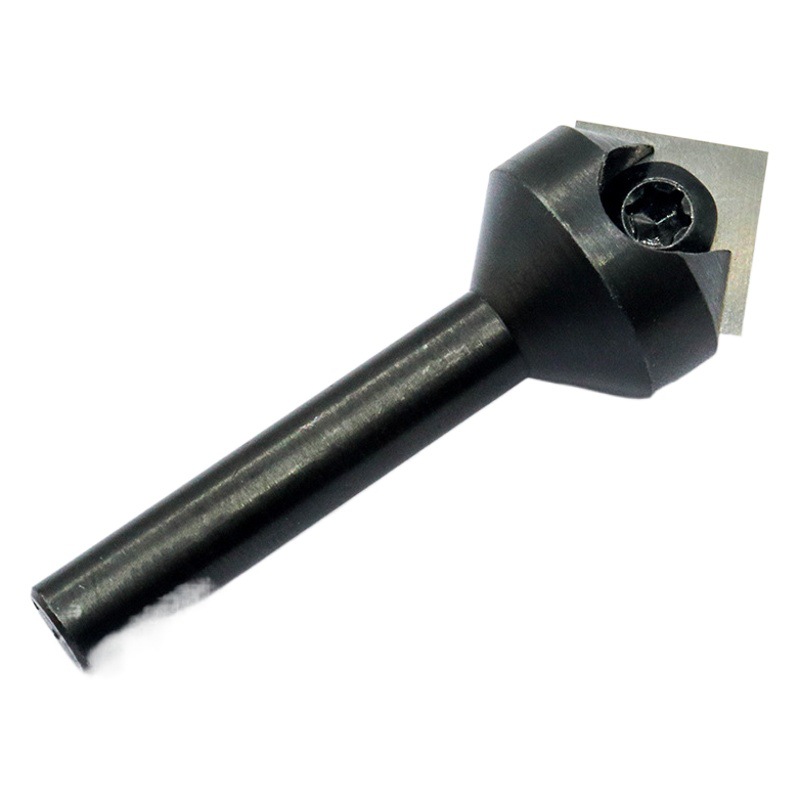 Cuchillo en forma de V de grado industrial carpintería recorte cortador de cabeza aleación biselado 90 grados máquina de grabado cortador de fresado de 45 grados cuchillo en forma de V nuevo producto