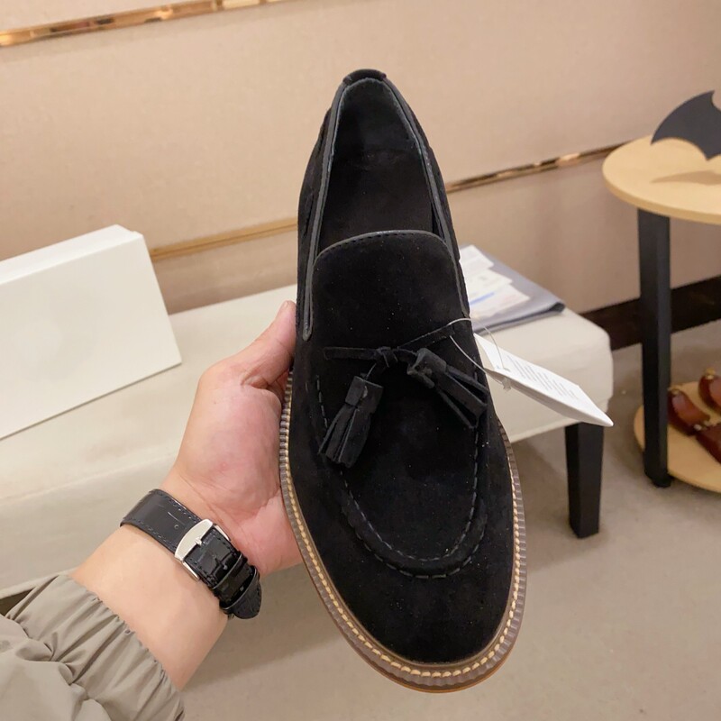 Original Export Men's Shoes, British Style, Business Commuter Genuine Leather Lace-Up Shoes, Casual Height-Increasing Thick-Soled Derby Shoes, Wedding Shoes