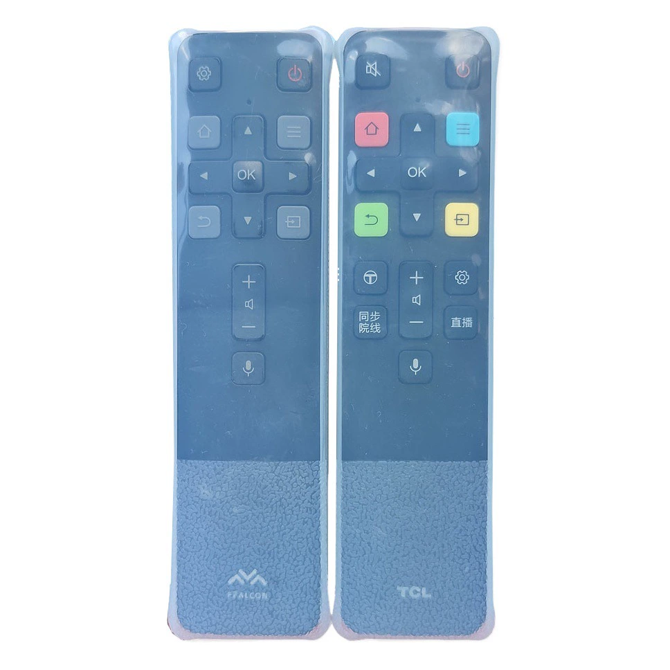 TCL защитный чехол для пульта дистанционного управления HD Прозрачный мягкий силиконовый пылезащитный чехол RC801D/RC802V ударопрочный