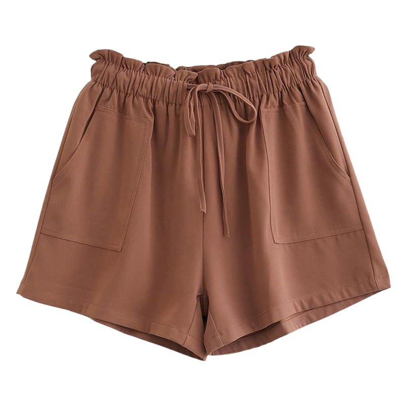 Женская облегающая Одежда большого размера с цветочным бутоном N130/300 Jin, облегающая живот для девочек, шорты в Корейском стиле с широкими штанинами и цветочным бутоном, MD1964