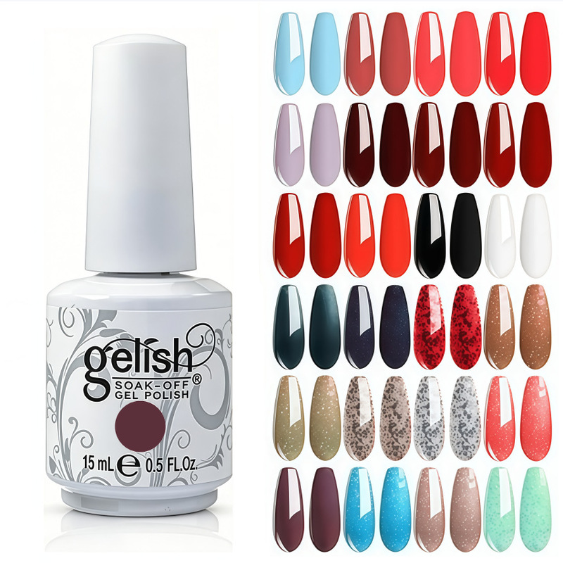 Wholesale Nail Polish Gel for Foreign Trade, Gelish Manicure, Removable Base Coat, No-Wash Matte Sealant, Long-Lasting Set Wholesale Nail Polish Gel for Foreign Trade, Gelish Manicure, Removable Base Coat, No-Wash Matte Sealant, Long-Lasting Set