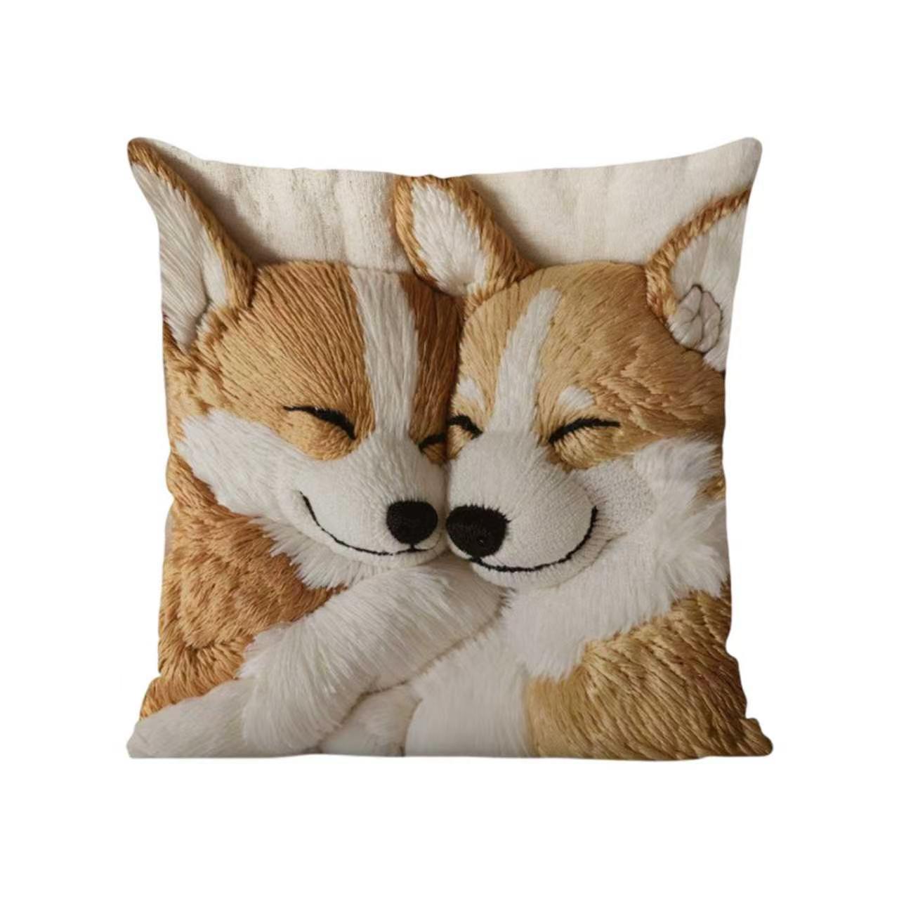 Explosiones transfronterizas bonitas y interesantes animales al aire libre impermeables almohada para jugar con teléfonos móviles para decorar la fiesta de gatos y gatos en la sala de estar sofá almohada