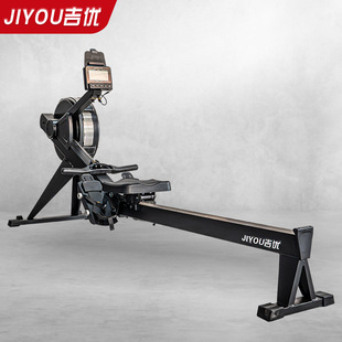 Jiyou Classy Commercial Rowing Machine Wind Resistance Magnetic Resistance Dual Power Rowing Device Indoor Fitness Equipment JY-f9028