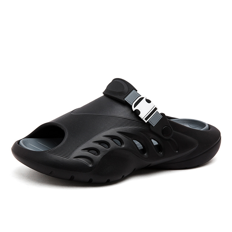 top Quality New Summer Style Flip-Flops Outdoor Wear, Trendy And Simple Two-Tone Thong With Thick Soles For A Comfortable Feel,_voghion.com