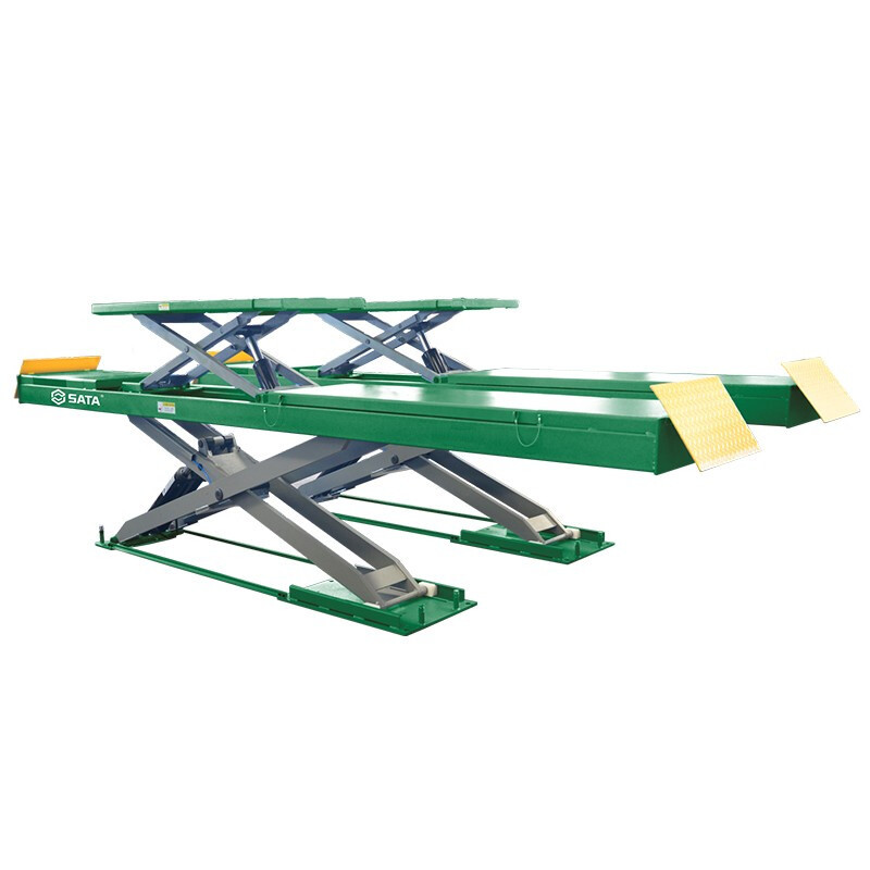 世达 SATA 3.5吨单抽地藏式小剪举升机  AE5510-3