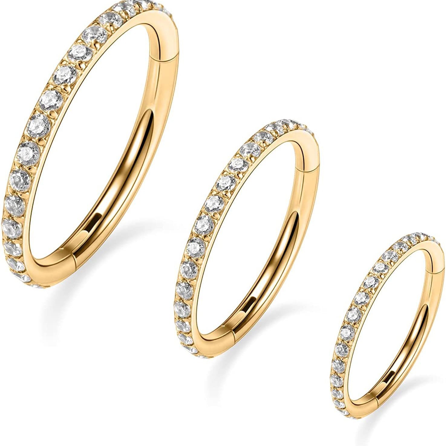 Labret piercing jewelry detail image
