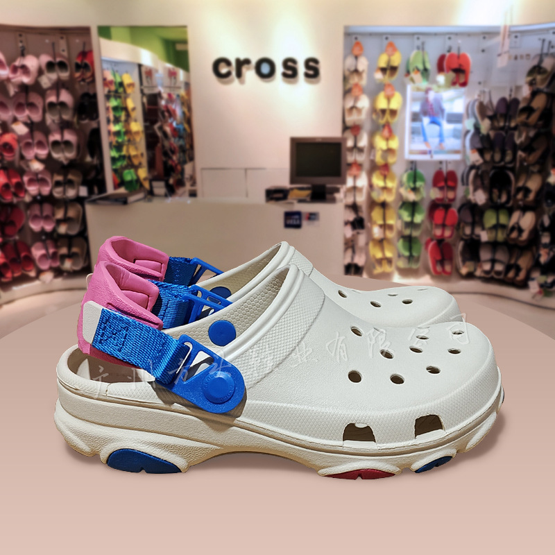 Cross Classic Tulin Cave Shoes Men Adult Outer Wear Non-slip Casual eva Toe Slippers Beach Shoes Wholesale