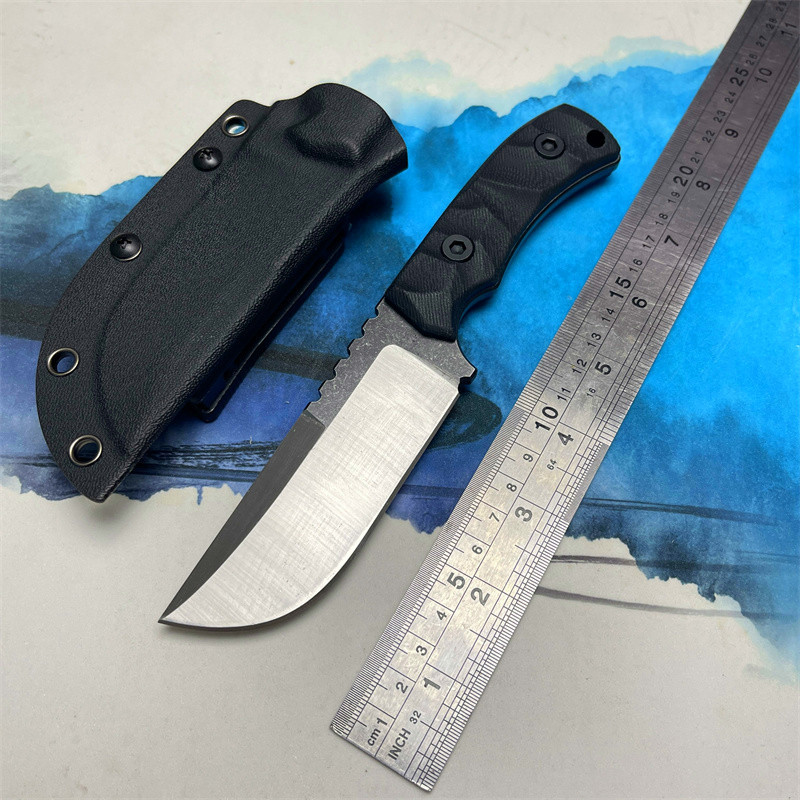 户外K鞘小刀锋利高硬度直刀随身便携刀具小圆钓鱼小刀野外求生刀