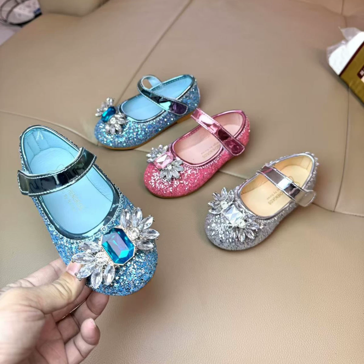 Принцесса Айса Лук Детская обувь Женская осень