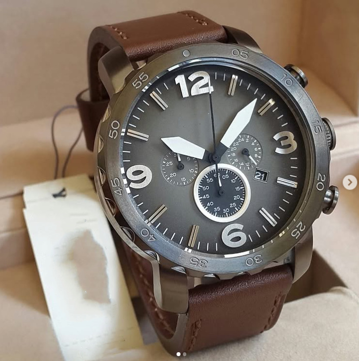 FS Large Dial Fossil Men's Watch JR1401/JR1354/JR1424/JR1436/JR1353/JR143