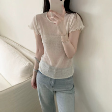 26�ļ�Ůװ�¿�������˿����ľ������֯������Ů͸����������T��