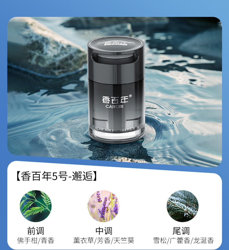 Centennial Car Aromatherapy 2025 New High-End Car Perfume Car Fragrance Car Air Purification Ornaments