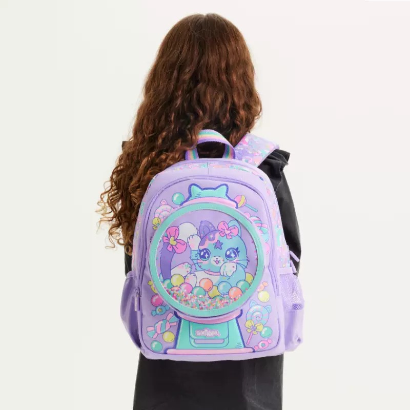 Australia Smiggle Kindergarten mochila nueva mochila de dibujos animados mochila de gran capacidad para niños mochila artesanía